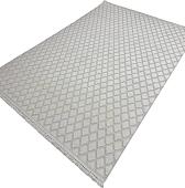 Ковер для жилой комнаты Radjab Carpet Поло Прямоугольник PL 246 12547RK (2x4, Cream)
