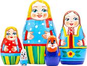 Развивающая игра Брестская Матрешка Русская семья (набор 5 шт)
