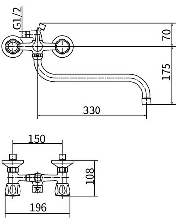 Смеситель PLstart PL2210-26