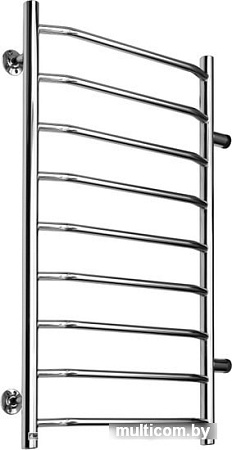 Полотенцесушитель Ростела Трапеция боковое подключение 1" 9 перекладин 40x100 см