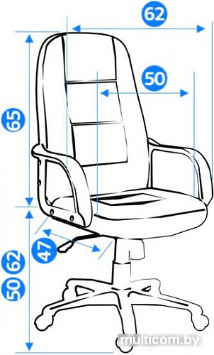 Кресло TetChair CH 747 (бирюзовый)