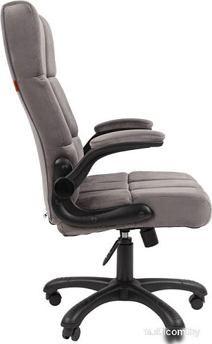 Офисное кресло CHAIRMAN Home 444 (велюр, Т-55 серый)
