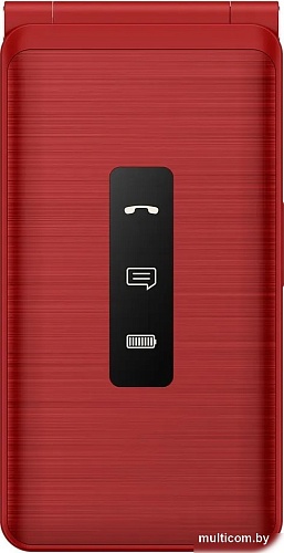 Кнопочный телефон BQ BQ-2411 Shell (красный)