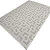 Ковер для жилой комнаты Radjab Carpet Поло Прямоугольник EN 204 12451RK (0.8x1.5, Cream/Beige)