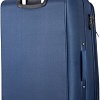 Чемодан-спиннер Solier STL2240 (L, синий/коричневый)