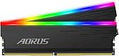 Оперативная память Gigabyte Aorus RGB 2x8GB DDR4 PC4-26600 GP-ARS16G33