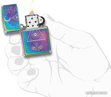 Зажигалка Zippo Multi Color Eye of Providence Design 49061