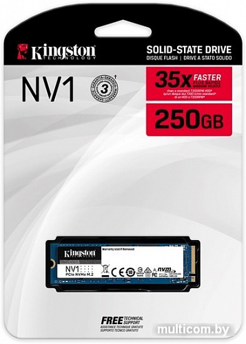 SSD Kingston NV1 250GB SNVS/250G