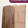 Столешница Millwood Закругленная 105x60x1.8 (дуб табачный Craft)