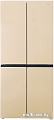 Четырёхдверный холодильник CENTEK CT-1744 Beige