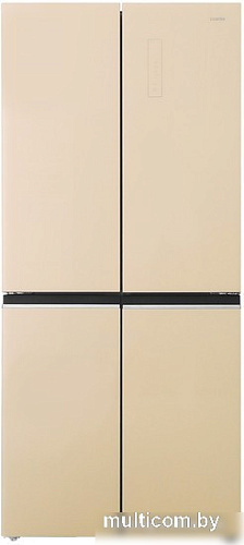 Четырёхдверный холодильник CENTEK CT-1744 Beige