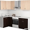 Готовая кухня S-Company Клео лайт 1.2x1.8 левая (венге/дуб молочный)