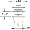 Донный клапан Bonomini 0961OT54S7