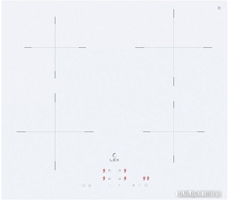 Варочная панель LEX EVI 640A WH