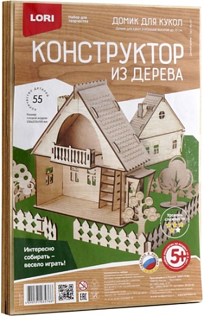 Кукольный домик Lori Дачный домик Фн-011