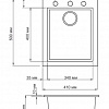 Кухонная мойка Omoikiri Bosen 41-BL (4993141)