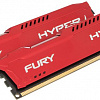 Оперативная память Kingston HyperX Fury Red 2x4GB KIT DDR3 PC3-10600 (HX313C9FRK2/8)