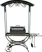 Мангал для дачи Станкоинструмент МК-5 с крышкой