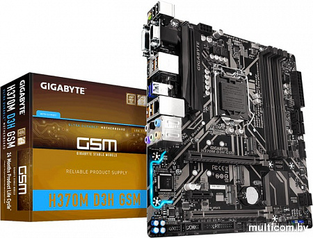 Материнская плата Gigabyte H370M D3H GSM (rev. 1.0)