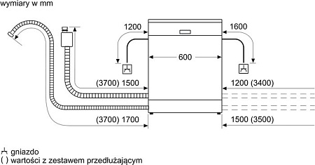 Отдельностоящая посудомоечная машина Bosch Serie 2 SMS2HVI72E