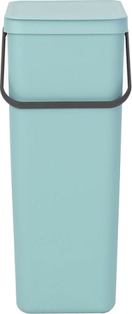 Контейнер для мусора Brabantia Sort & Go 40 л (мятный)