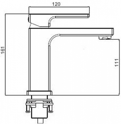 Смеситель Gappo G1017-8