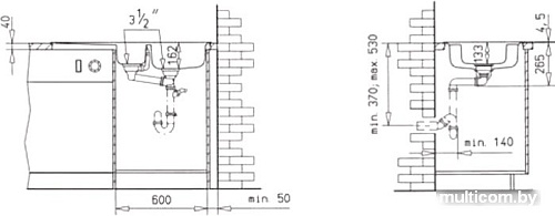 Кухонная мойка TEKA Princess 1 1/2C 1E MTX [30000173]