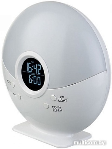 Часы Perfeo Night PF-S523G (белый)