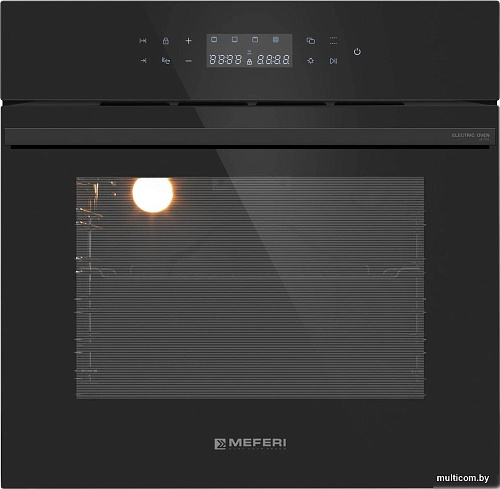 Электрический духовой шкаф Meferi MEO606BK Light