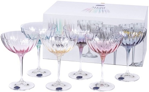 Бокал для шампанского Bohemia Crystal Kate Optic 40796/D4882/22/210