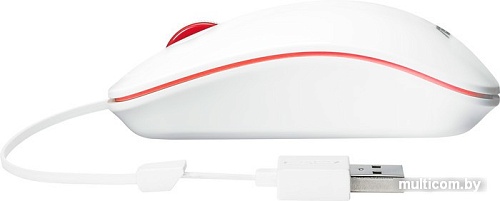 Мышь ASUS UT300 (белый/красный)