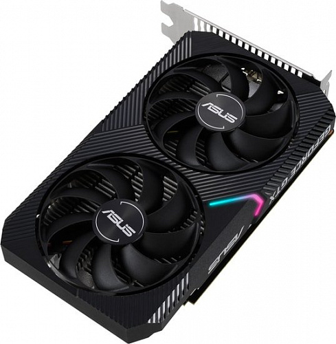 Видеокарта ASUS Dual GeForce GTX 1650 Mini OC 4GB GDDR6 DUAL-GTX1650-O4GD6-MINI