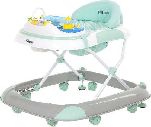 Pituso Маленький водитель (серый/ментол)