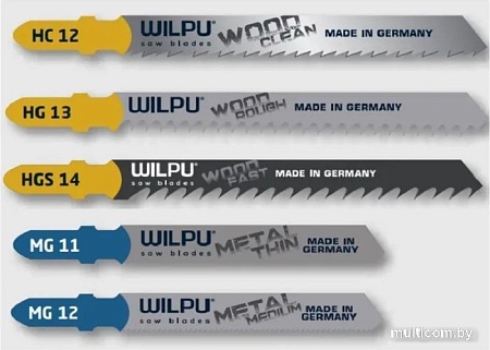 Набор пильных полотен Wilpu 0286000005