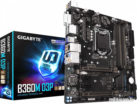 Материнская плата Gigabyte B360M D3P (rev. 1.0)