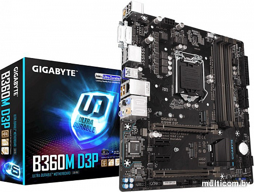 Материнская плата Gigabyte B360M D3P (rev. 1.0)