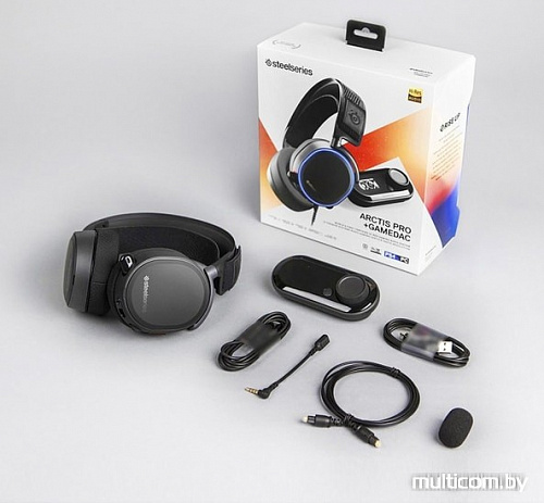 Наушники с микрофоном SteelSeries Arctis Pro + GameDAC