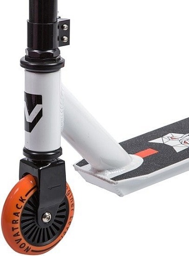 Самокат Novatrack Wolf EL 100P.WOLF.WOR9 (оранжевый)