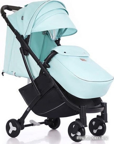 Коляска прогулочная «книга» Nuovita Fiato (бирюзовый/черный)