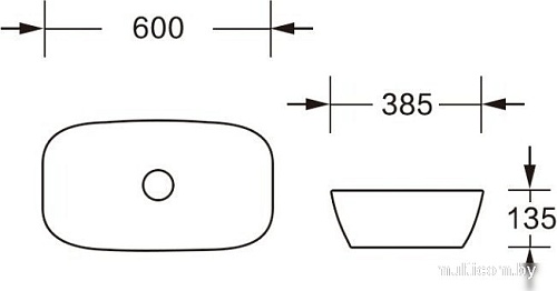 Умывальник Cerutti Spa CR0063