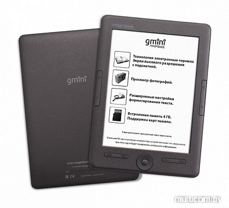 Электронная книга Gmini MagicBook W6LHD