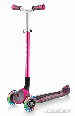 Самокат Globber Master Lights (розовый)