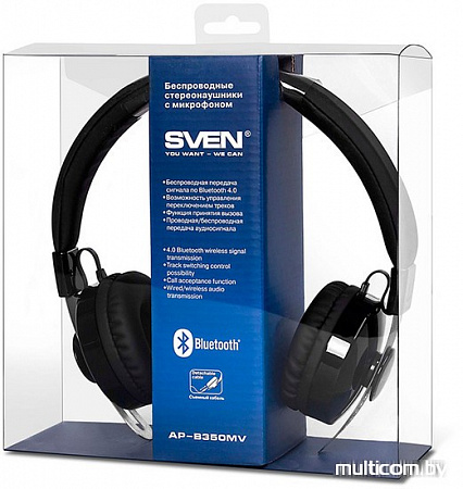 Наушники с микрофоном SVEN AP-B350MV