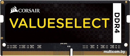 Оперативная память Corsair Value Select 2x8GB DDR4 SO-DIMM PC4-17000 [CMSO16GX4M2A2133C15]