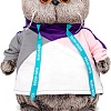 Классическая игрушка BUDI BASA Collection Басик в разноцветной толстовке Ks22-180 (22 см)