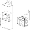 Электрический духовой шкаф Hansa BOES694003
