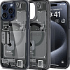 Чехол для телефона Spigen Ultra Hybrid Zero One (MagFit) для iPhone 15 Pro ACS06721 (разноцветный)