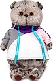 Классическая игрушка BUDI BASA Collection Басик в разноцветной толстовке Ks22-180 (22 см)