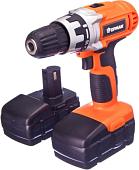 Дрель-шуруповерт Ермак ДША 18-2 (с 2-мя АКБ)
