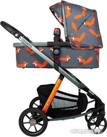 Универсальная коляска Cosatto Giggle Quad (2 в 1, charcoal mister fox)